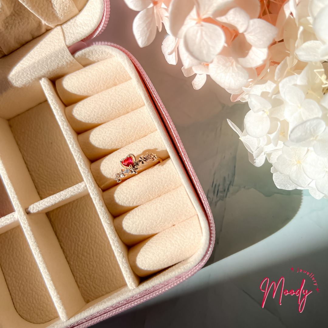Burning Heart Open Ring