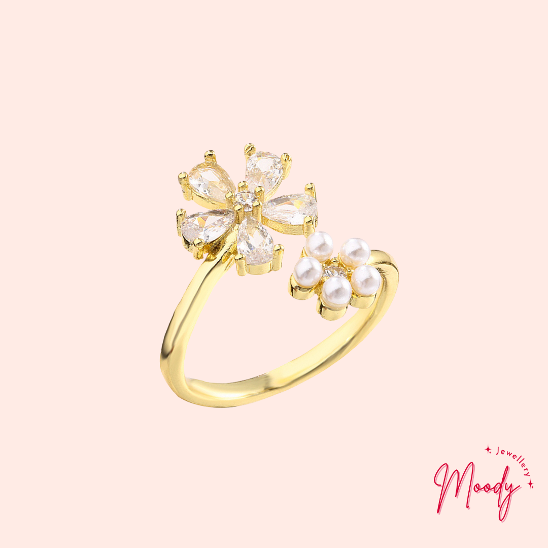 Blooming Beauties Open Ring