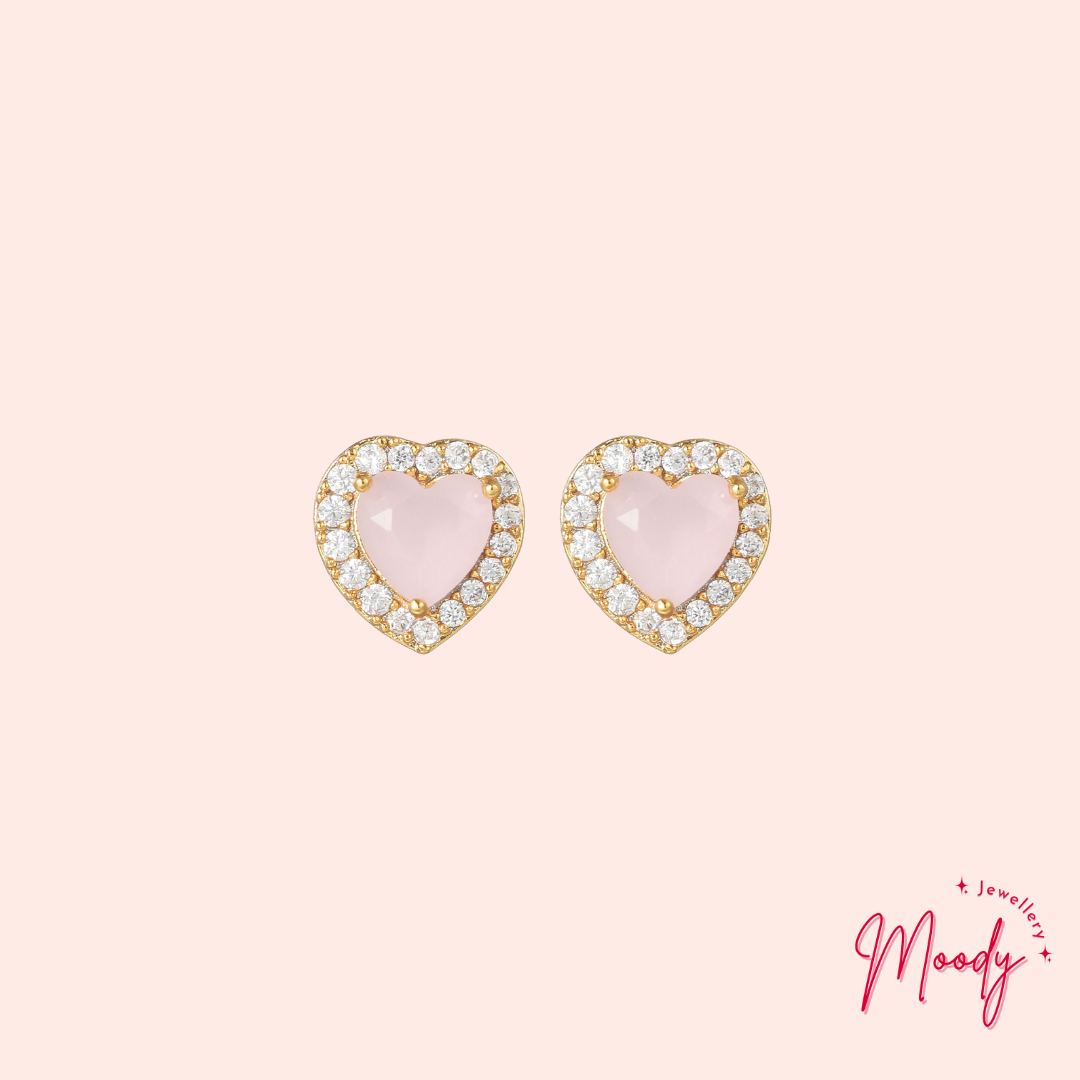 Diamond Love Earring
