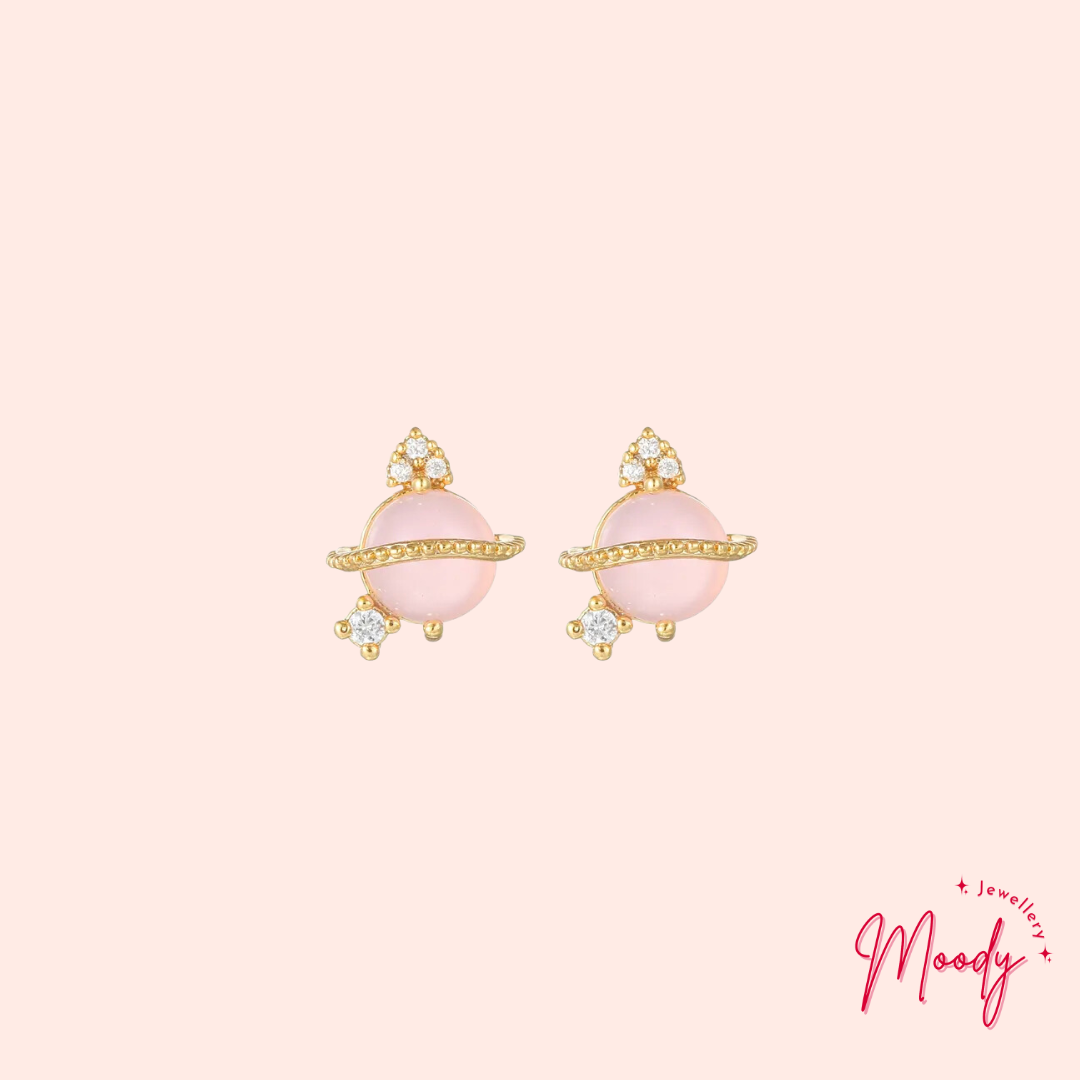 Charming Mini Jupiter Earrings