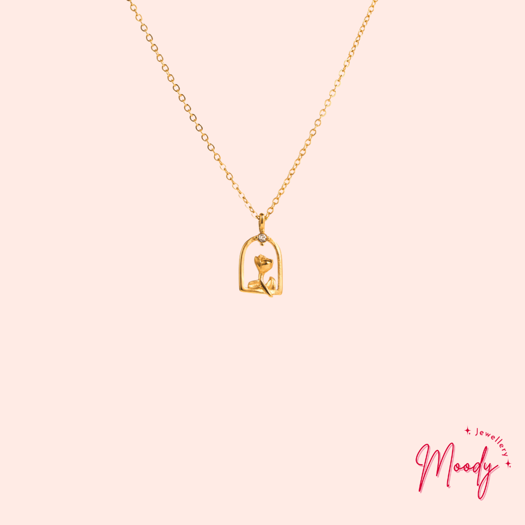 Timeless Rose Necklace