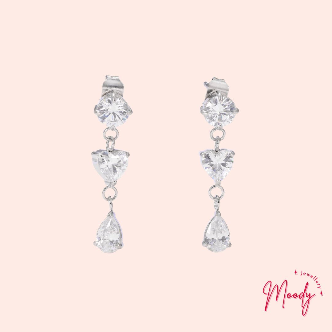 Sweetheart Drop Earrings