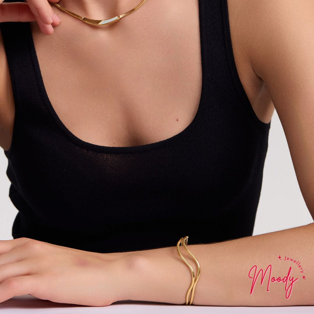Sienna Wave Bangle