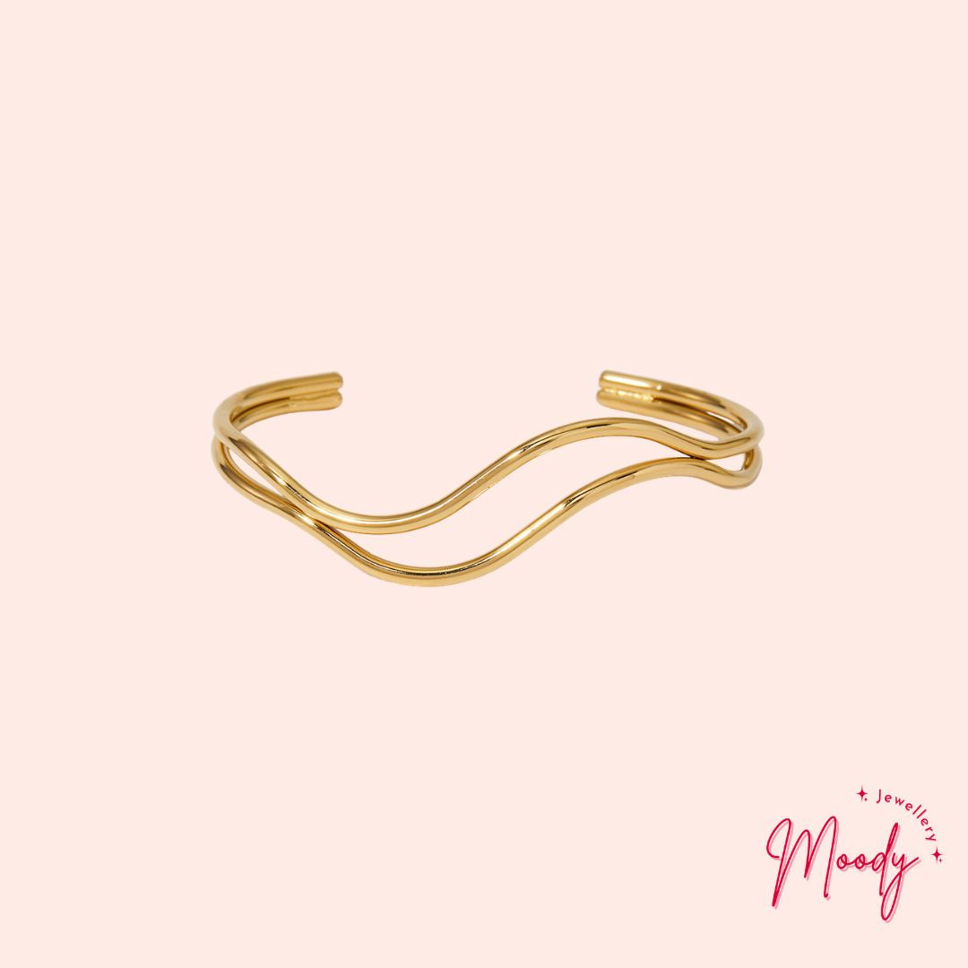 Sienna Wave Bangle
