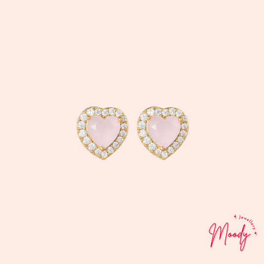 Diamond Love Earring