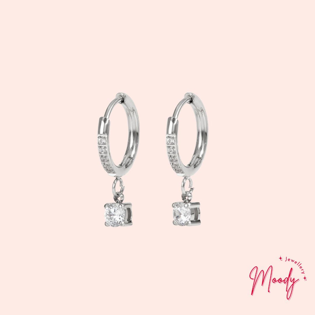 Soft Square Huggie Earrings