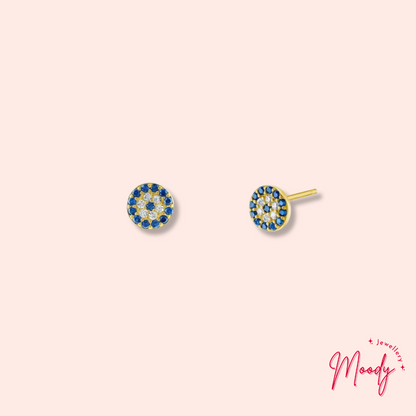 Evil Eye Stud Earrings