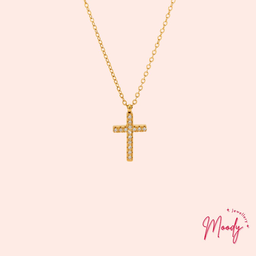 Clara Cross Necklace