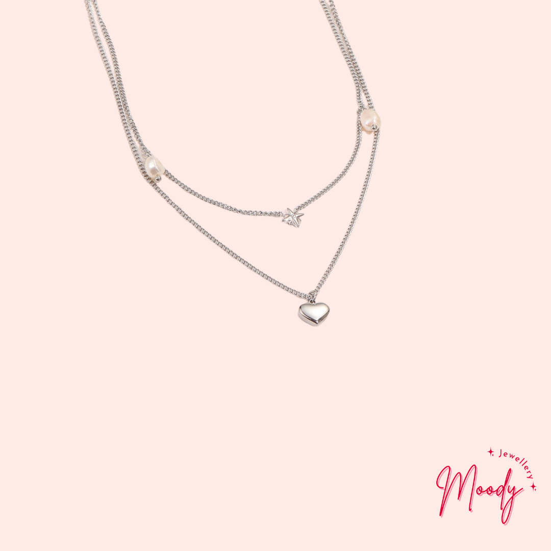 Sweetheart Layers Necklace