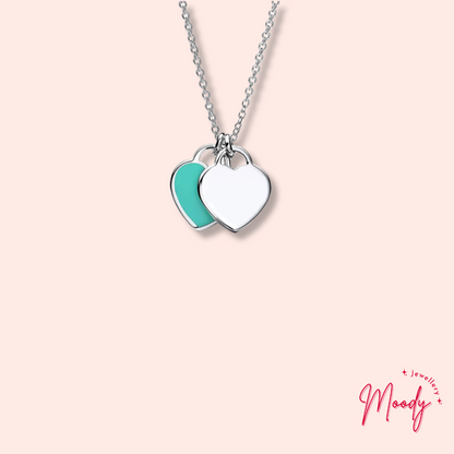 Two Hearts Necklace