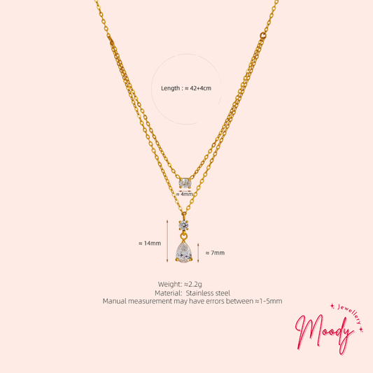 Lumi Teardrop Necklace