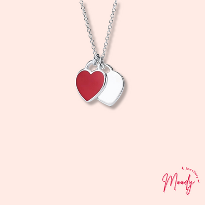 Two Hearts Necklace