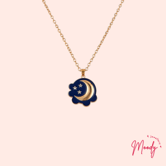 Stellar Moon Necklace