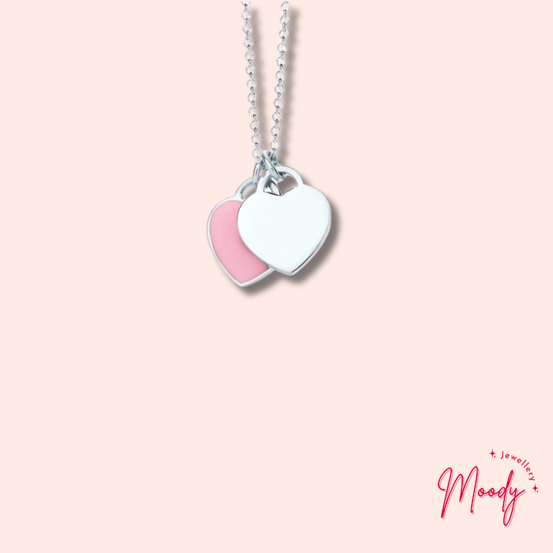 Two Hearts Necklace