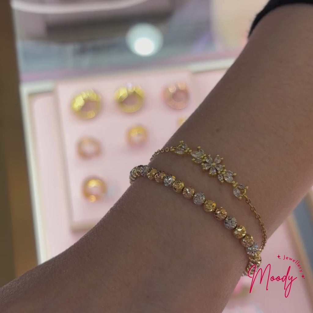 Flora Crystal Bracelet
