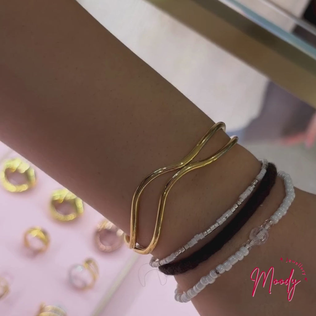 Sienna Wave Bangle