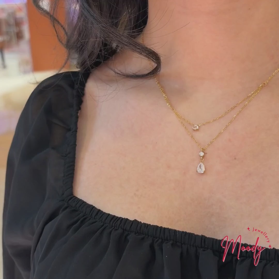 Lumi Teardrop Necklace