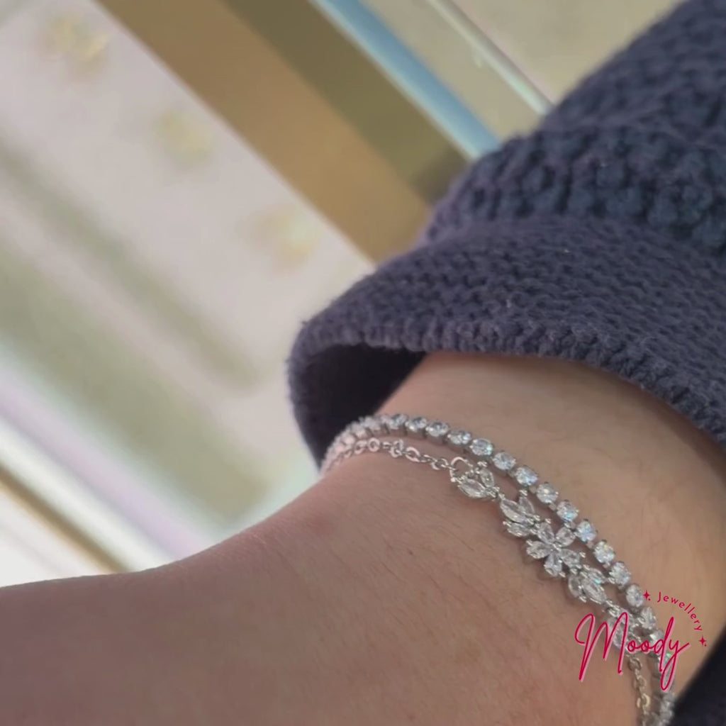 Flora Crystal Bracelet