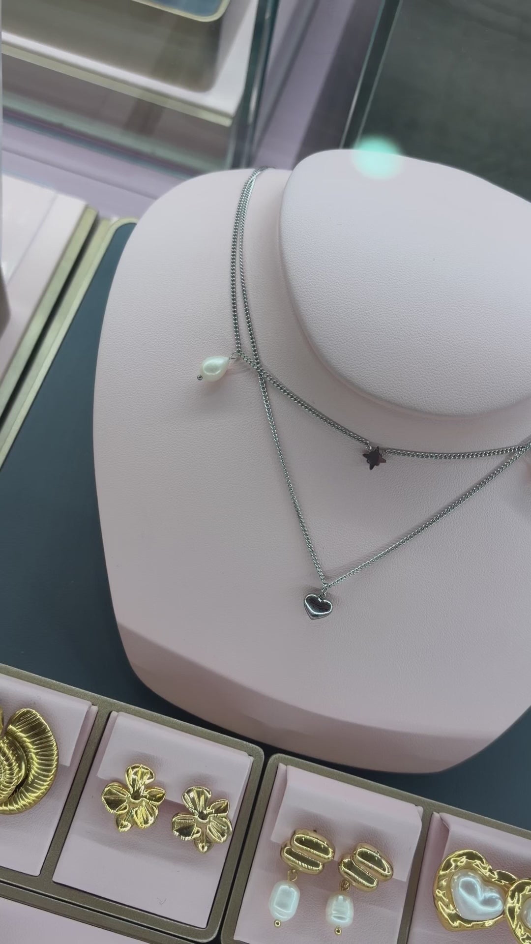 Sweetheart Layers Necklace